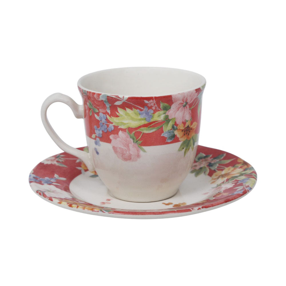 CUP & SUACER CLAYTON 413FS (Pack of 6) Default Title - MamasJan Crockery