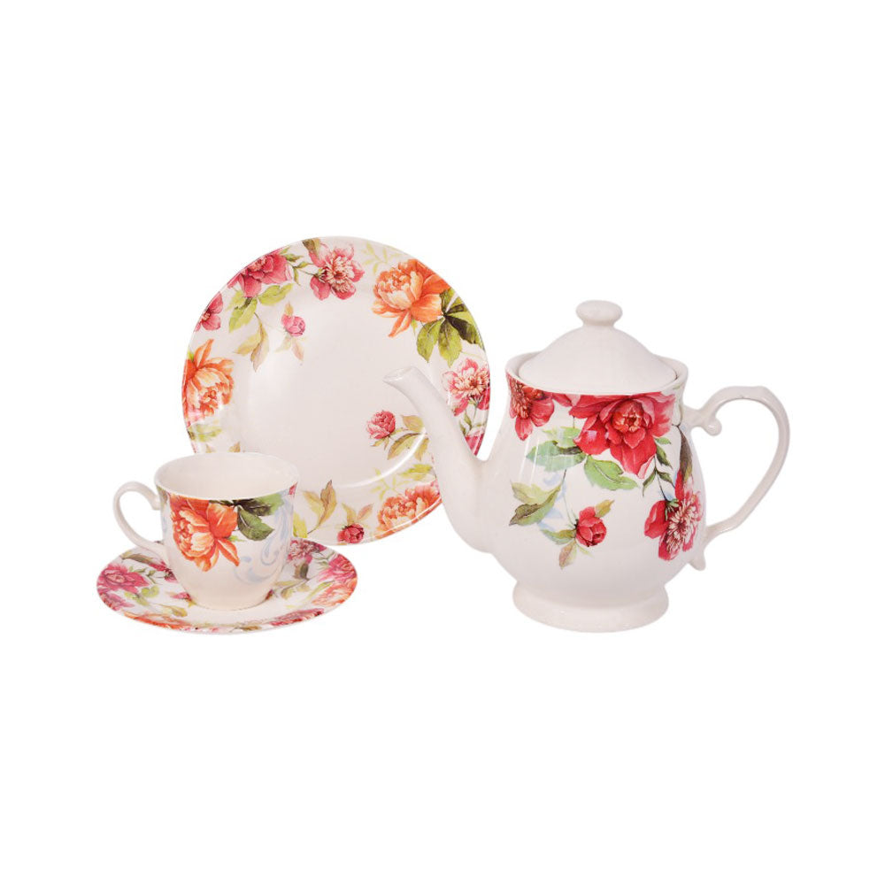 TEA SET 24PC CLAYTON 1901FS Default Title - MamasJan Crockery