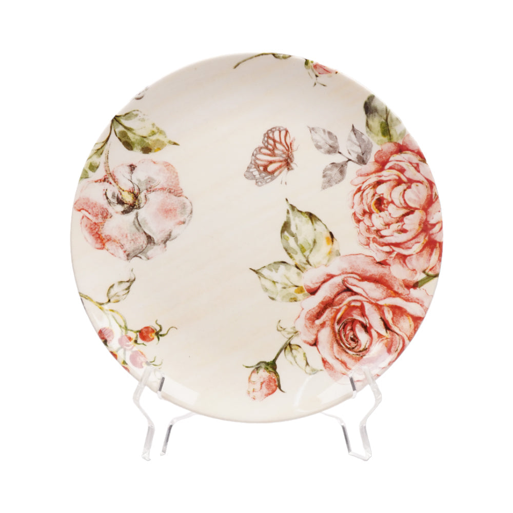 PLATE QUARTER CLAYTON 1608FS Default Title - MamasJan Crockery