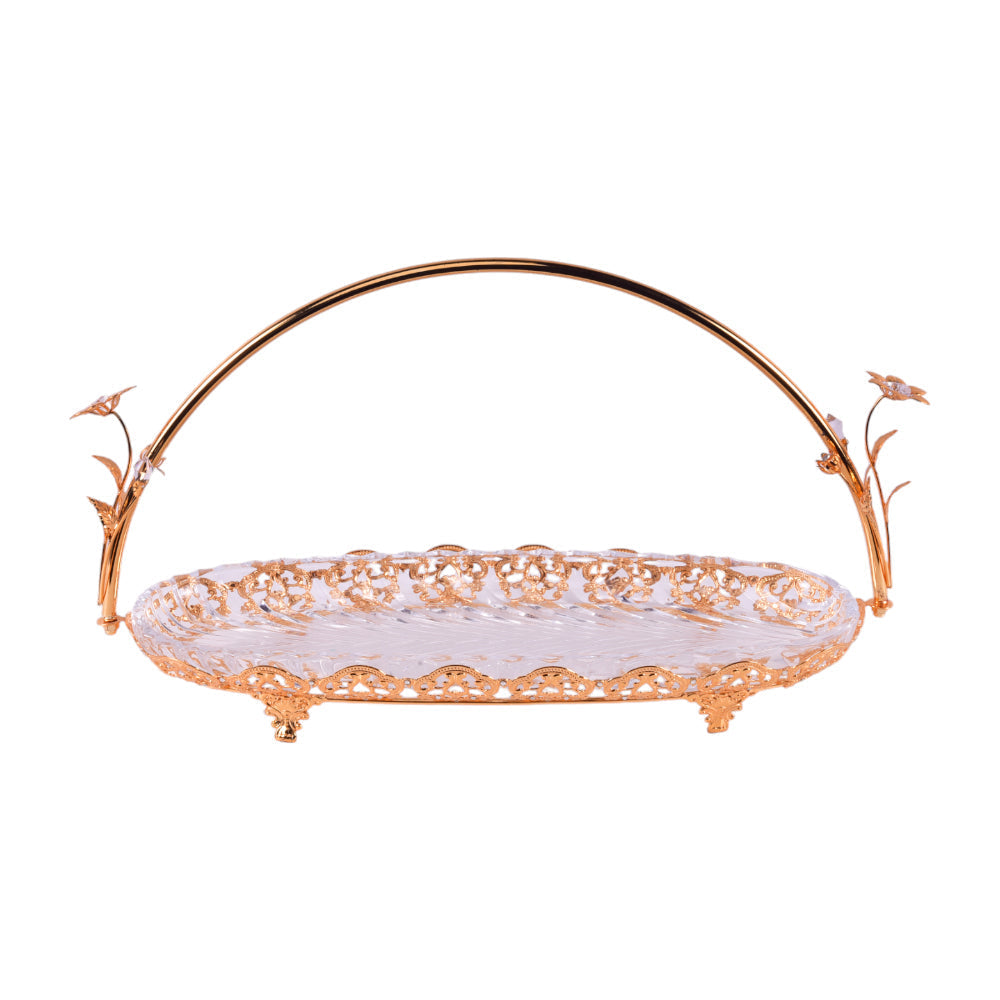ORCHID BASKET TA2298 Default Title - MamasJan Décor