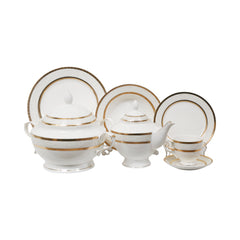 DINNER SET 85PC ROYAL BISTRO YS18034N Default Title - MamasJan Crockery