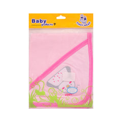 BABY WRAPPING SHEET WITH HOOD MS-20 HI-16 Default Title - MamasJan KidsWear