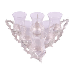 TEA CUP SET ORCHID TA1154 Default Title - MamasJan Décor