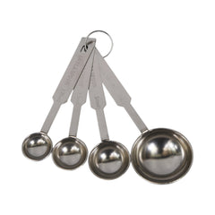 MEASURING SPOON 4PC SET STEEL 4739 Default Title - MamasJan Crockery