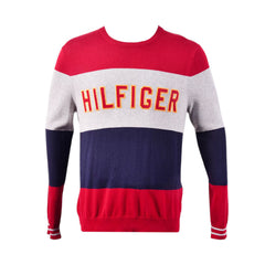 TH L/S CREW NECK SWEATER 78J1005651 RED-M- IRW 20 S - MamasJan mens wear