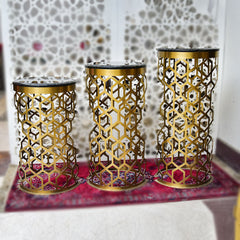 TABLE FLOWER STAND IR FL-006 Default Title - MamasJan Furniture