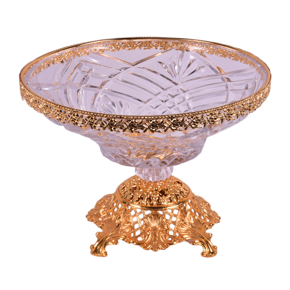 FRUIT BOWL ORCHID TA1336 Default Title - MamasJan Decoration