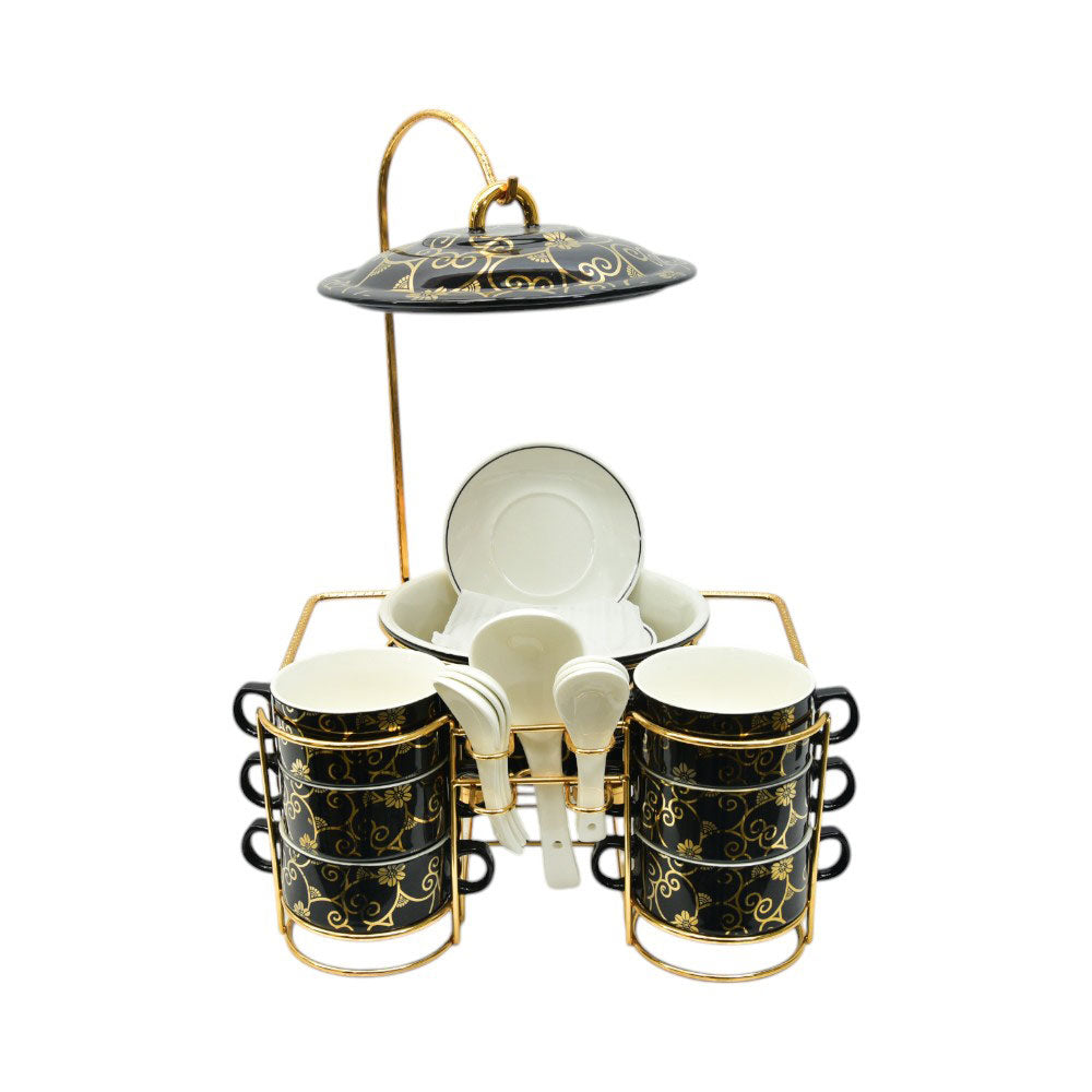 SOUP SET ONE MORE IR 21PC S2329-M-D189 Default Title - MamasJan Crockery