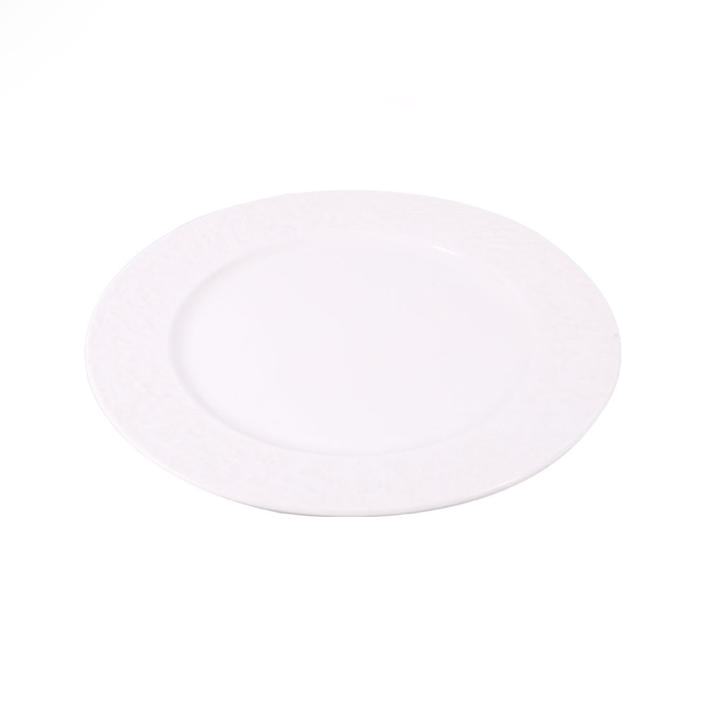 DISH PORCELAIN WHITE IR 12INCH G071 Default Title - MamasJan Crockery