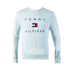 TH MEN L/S SWEAT SHIRT 78J2-282-331 AQUA XL (MZ) XL - MamasJan mens wear