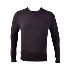TH MAN L/S R-NECK SWEATER 78J3330 BLK L ( IR ) XL - MamasJan mens wear