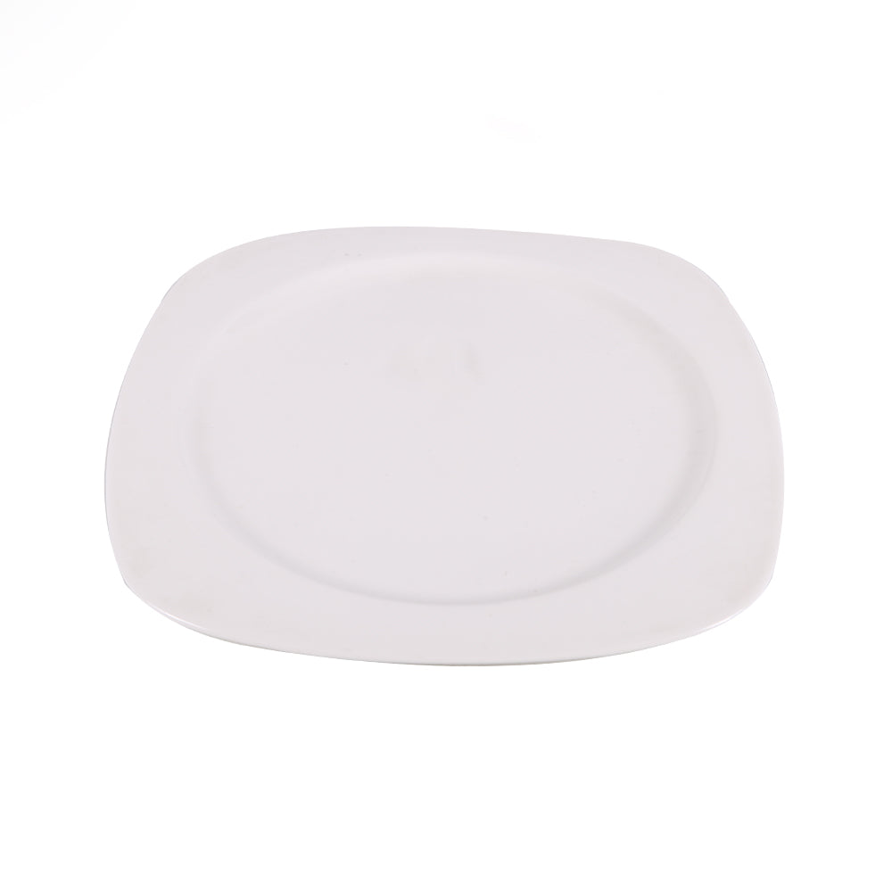 DISH PORCELAIN WHITE IR 9INCH 1185A Default Title - MamasJan Crockery