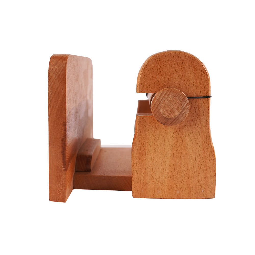 WALL TISSUE STAND SMALL BEECH WOOD 9021 Default Title - MamasJan Crockery
