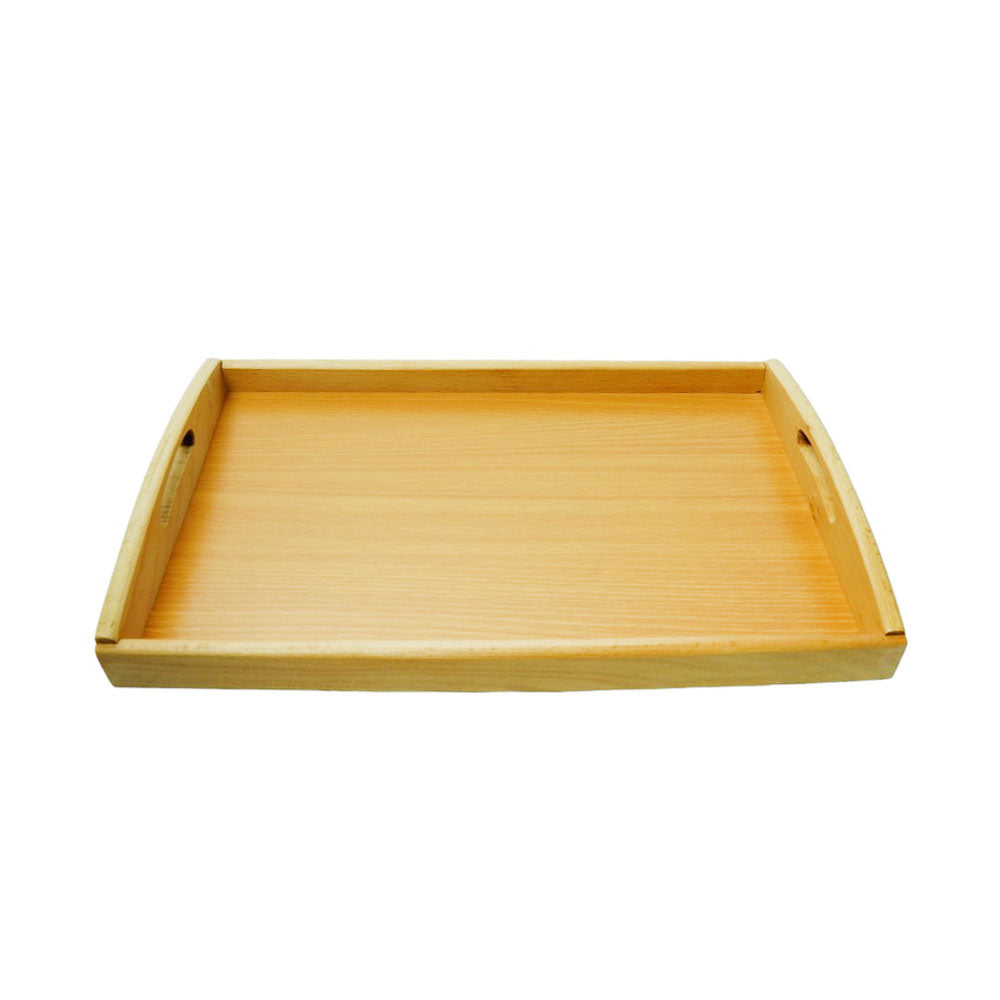 TRAY BEECH WOOD LARGE 9031 Default Title - MamasJan Crockery