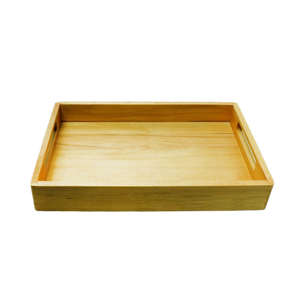 TRAY ALL WOOD LARGE 9036 Default Title - MamasJan Crockery