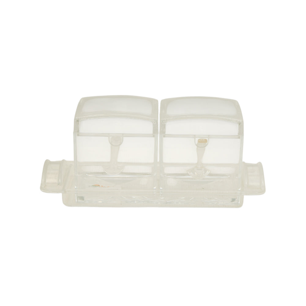 JAM POT SET 2PC ACRYLIC IR F2903 Default Title - MamasJan Crockery