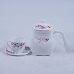 DINNER SET SQUARE MARBLE 72PC HZ1322 Default Title - MamasJan Crockery