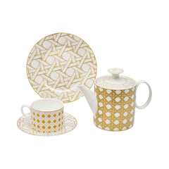 TEA SET ROYAL BISTRO 24PC DO03 Default Title - MamasJan Crockery