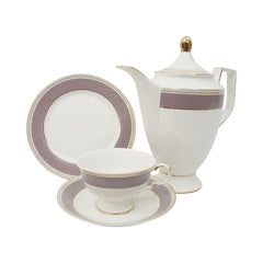 TEA SET ROYAL BISTRO 24PC J1818-103A Default Title - MamasJan Crockery