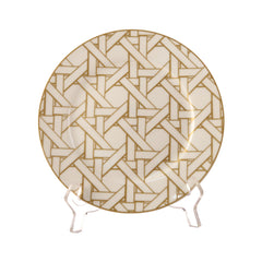 PLATE QUARTER ROYAL BISTRO 8INCH DO03 Default Title - MamasJan Crockery
