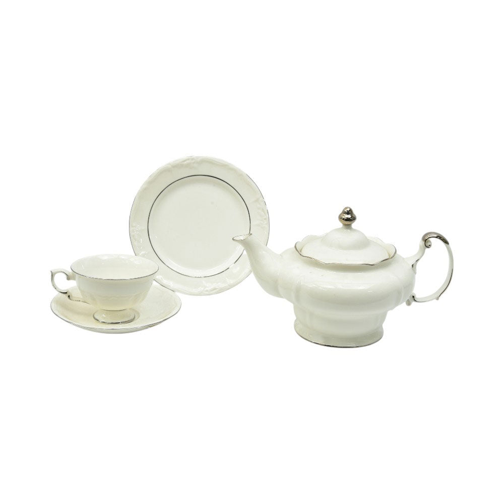 TEA SET ROYAL BISTRO 24 PCS J1839-34S Default Title - MamasJan Crockery