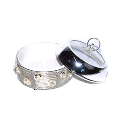 BOWL CANDY SILVER DT11MS Default Title - MamasJan Crockery