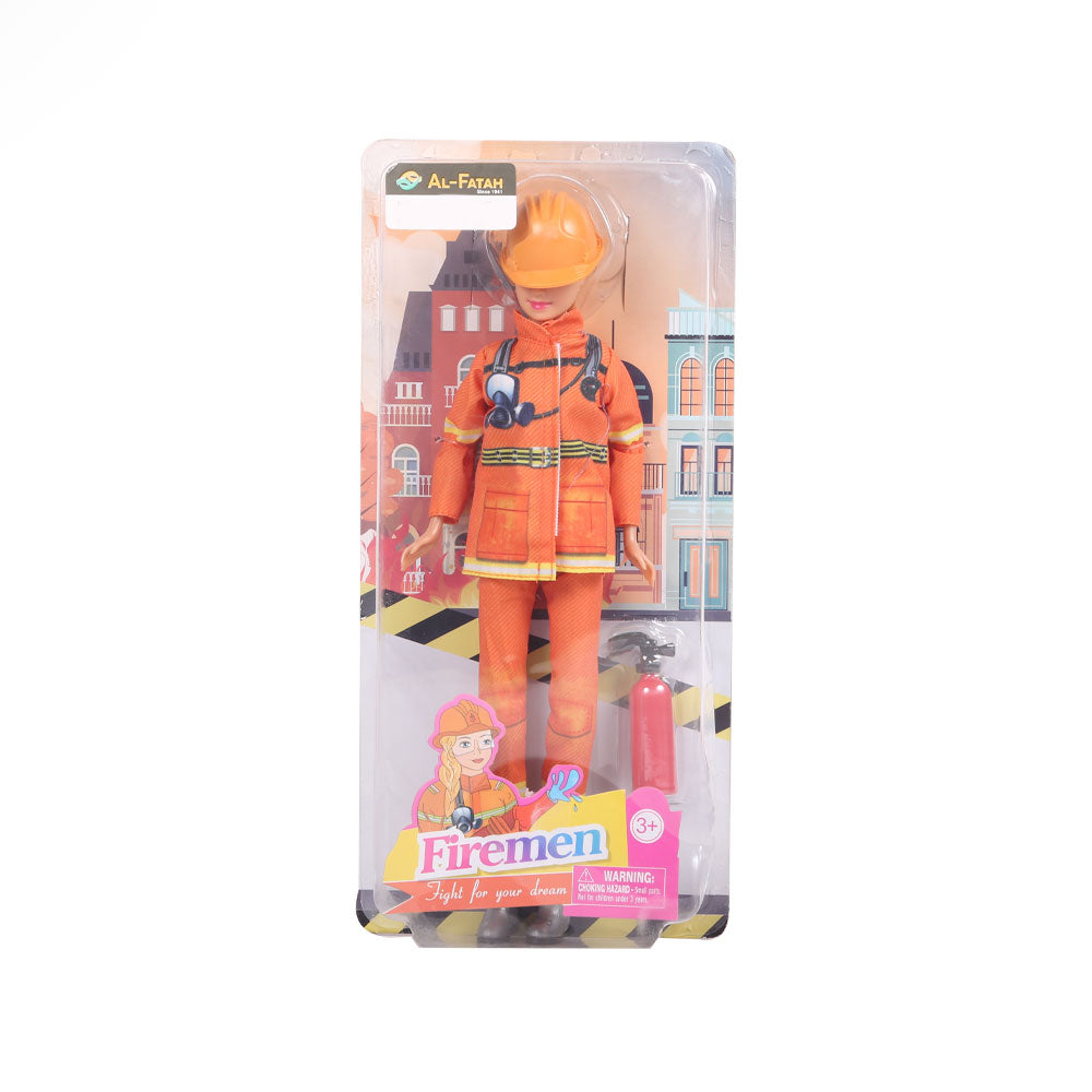 8461 Defa Lucy Doll Fire Man (3+ Year) H.B Default Title - MamasJan Toys