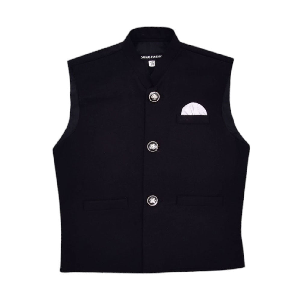 BOYS WAIST COAT 16 9917 MW-21 2-3 YEAR Default Title - MamasJan KidsWear