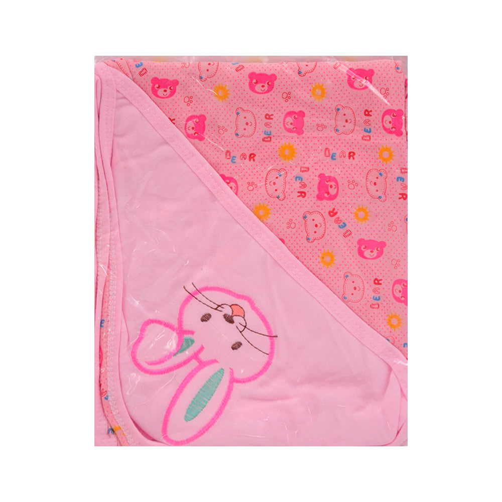 BABY COTTON WRAPPING SHEET WITH HOOD 05 MW-21 Default Title - MamasJan KidsWear