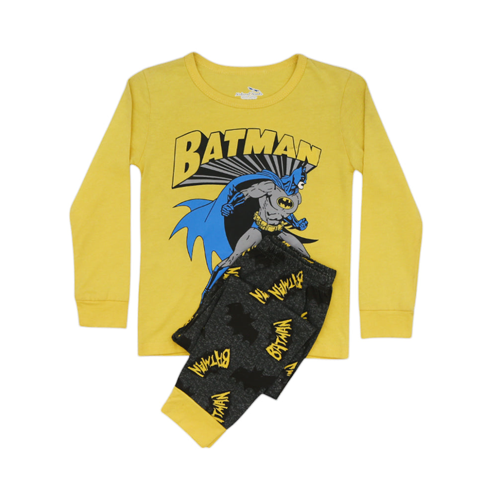 BOYS L/S 2PC NIGHT SUIT IR D12-A MW-21 2-3 YEAR Default Title - MamasJan KidsWear