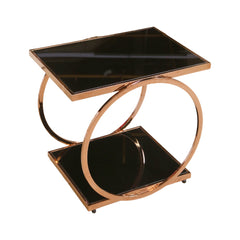 COFFEE TABLE IR D6005 A+B ROSE GOLD Default Title - MamasJan Household