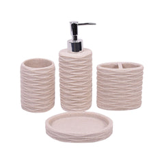 BATHROOM SET 4PC IR SMS-557 Default Title - MamasJan Decoration