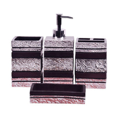 BATHROOM SET 4PC IR SMS-293 Default Title - MamasJan Decoration