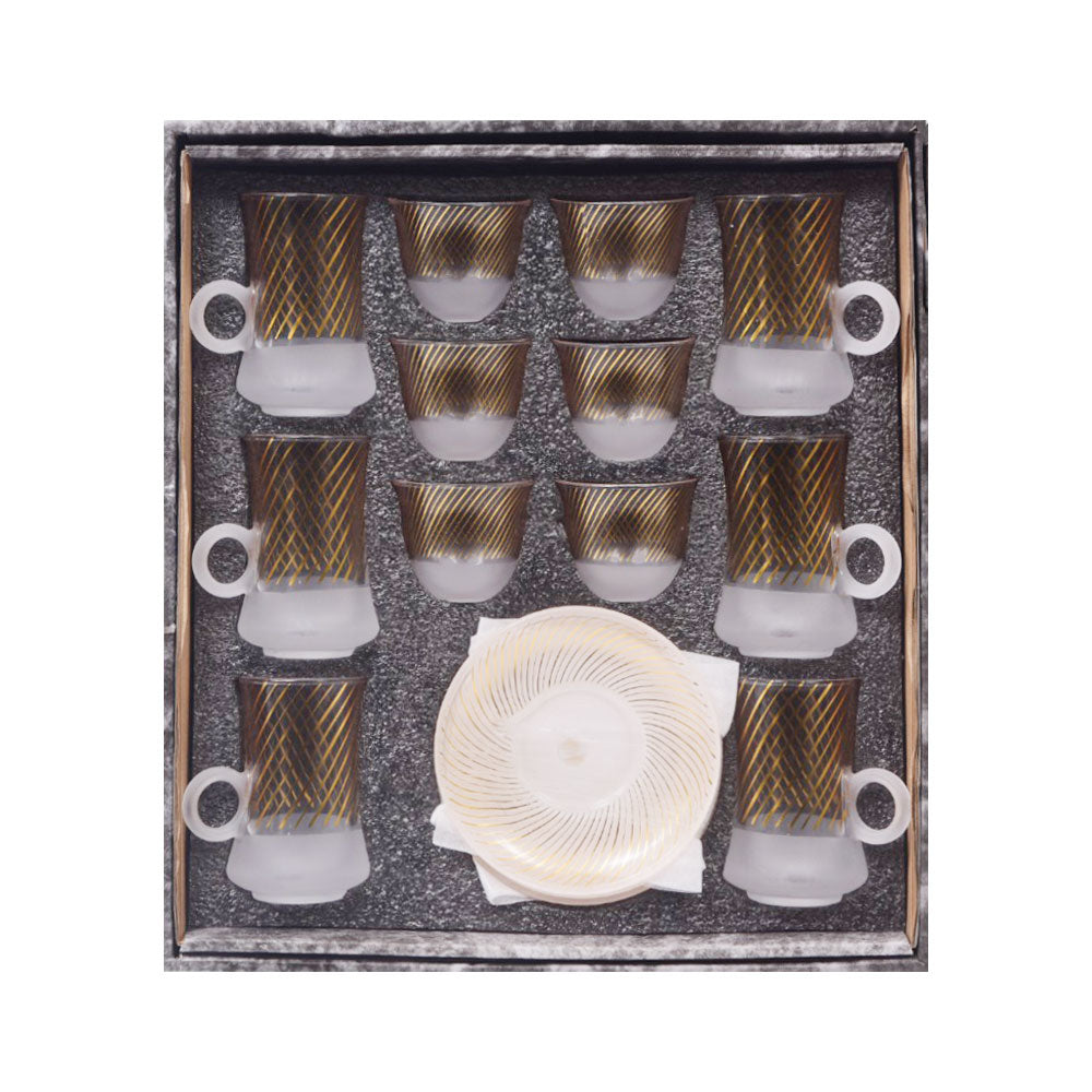 KEHWA CUP & SAUCER SET 18PC LUXEHOME LUX5019 Default Title - MamasJan Crockery