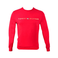 TH MEN L/S SWEAT SHIRT 09T3896 RED L (IR) XL - MamasJan mens wear