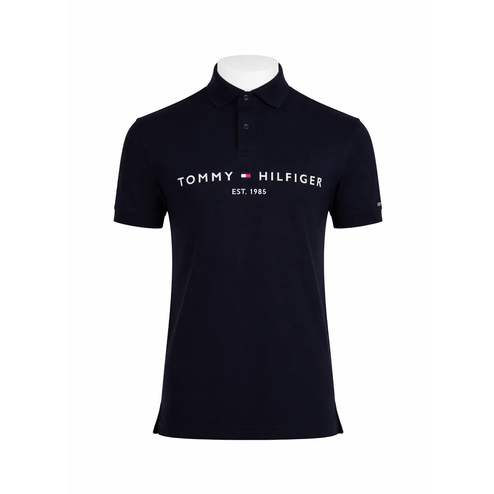 TH MEN S/S POLO 78J6983-410 NVY S (IR) L - MamasJan mens wear