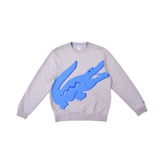 LAC MEN L/S SWEAT SHIRT SH2629 GRY M (IR) M - MamasJan mens wear