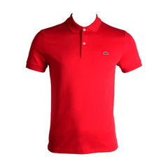 LAC MEN S/S POLO SHIRT DH2050-240 RED L (IR) XL - MamasJan mens wear