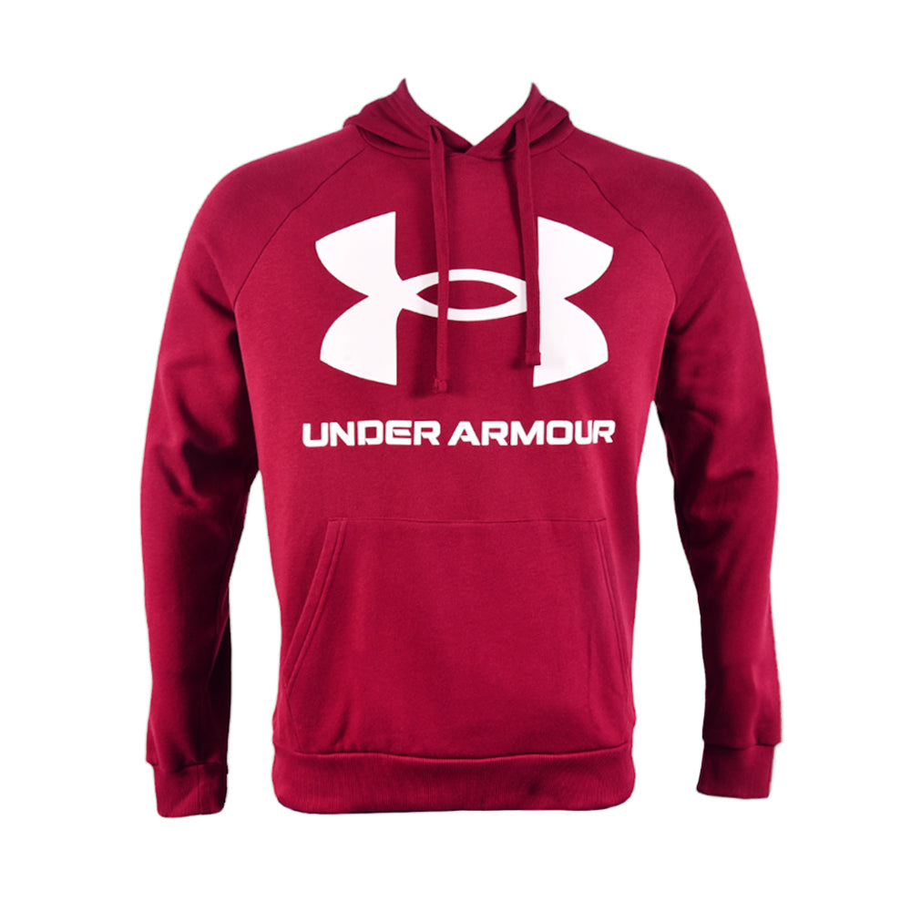 UA MEN L/S HOODIE 1357093 MHR S (IR) XL - MamasJan mens wear