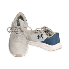UA MEN RUNNING SHOES 3025424-102 GRY 10 (IR) 9 - MamasJan mens wear