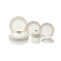 COFFEE SET ROYAL BISTRO 17 PCS J1822-A Default Title - MamasJan Crockery
