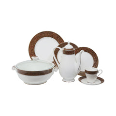 DINNER SET JOHNWOOD 87PC A21F05G Default Title - MamasJan Crockery