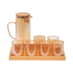 WATER SET 8PC GLOW MAX GPH60/L8-HA Default Title - MamasJan Crockery