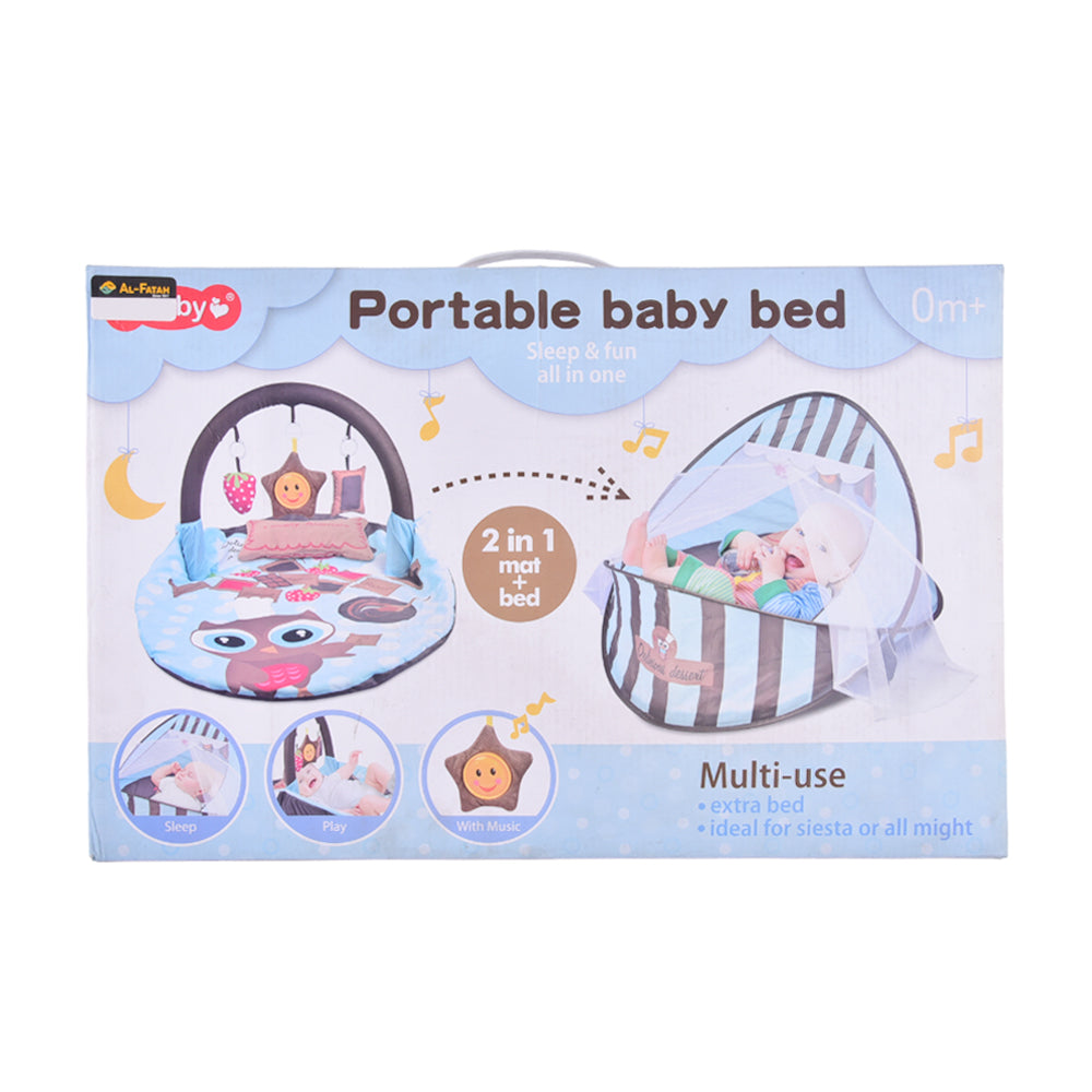 66527 PORTABLE BABY GYM 2IN1 IR (+0M) Default Title - MamasJan Toys