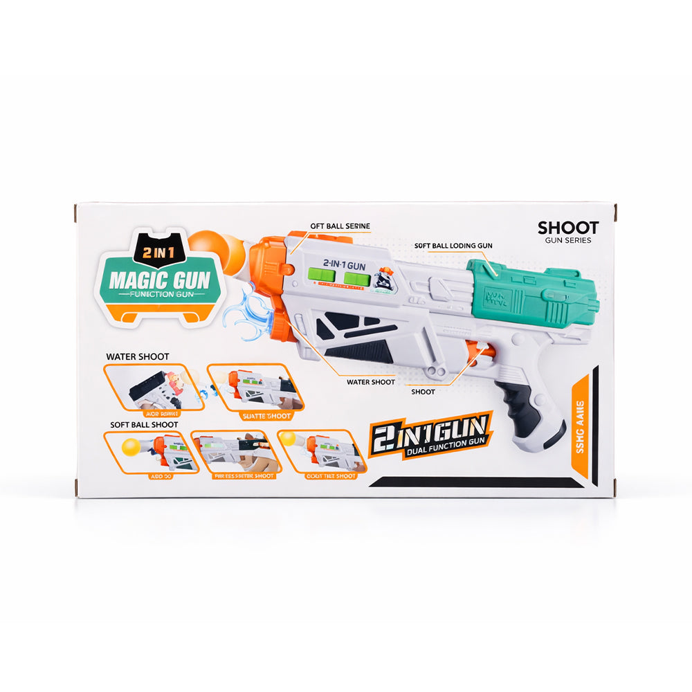 648-28 2IN1 MAGIC SHOOTING GUN (3+ YEAR) Z.B Default Title - MamasJan Toys