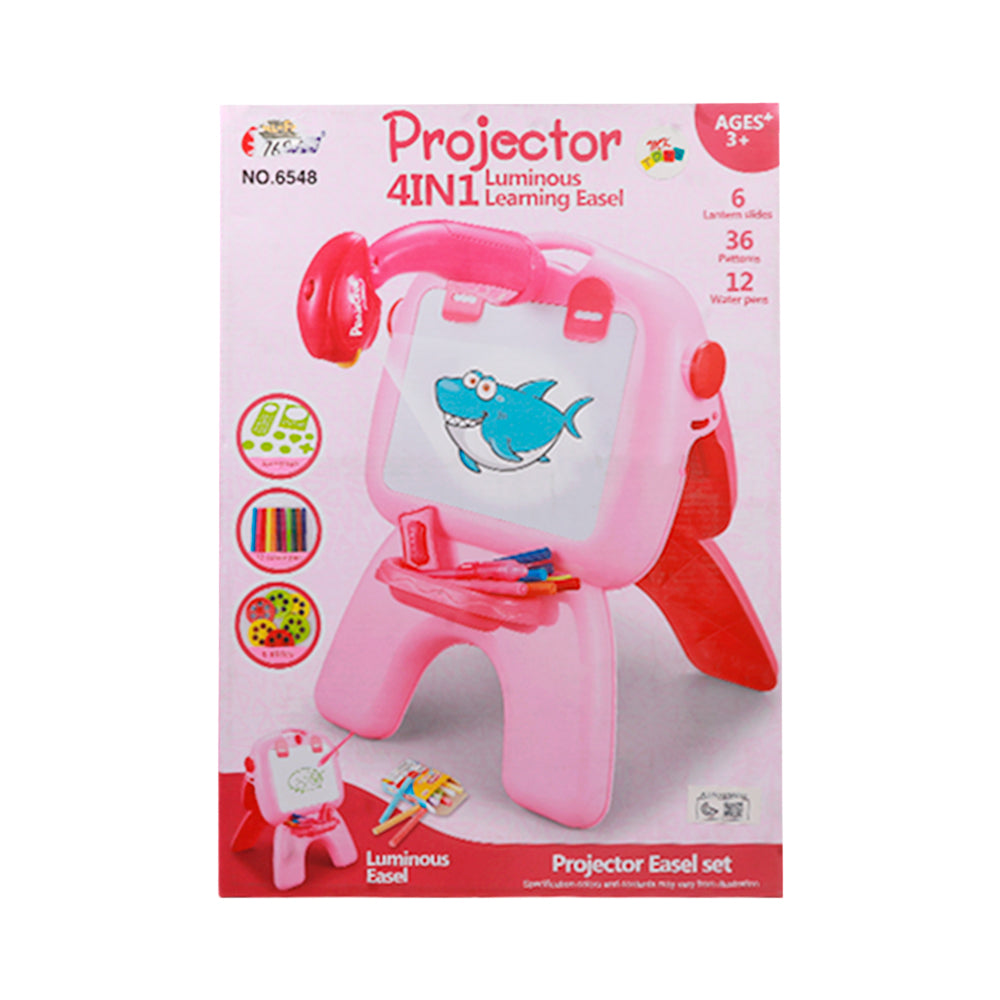 6548 LEARNING PROJECTOR 4IN1 D Default Title - MamasJan Toys