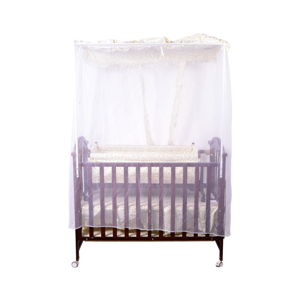 BABY WOODEN COT 618 BBZ Default Title - MamasJan Toys