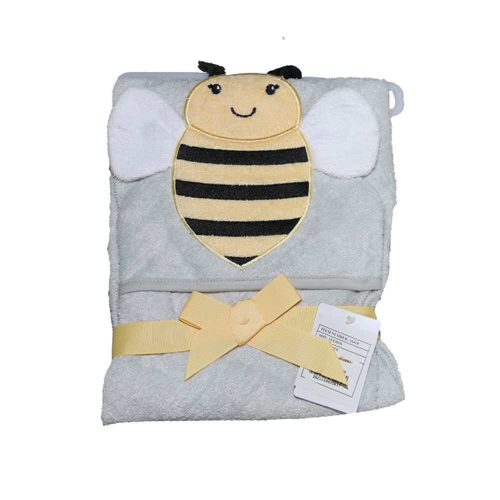 BABY BATH TOWEL HOODED IR MS-22 16418 Default Title - MamasJan KidsWear