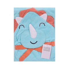 BABY BATH TOWEL HOODED MW-22 CHI 16428 Default Title - MamasJan KidsWear