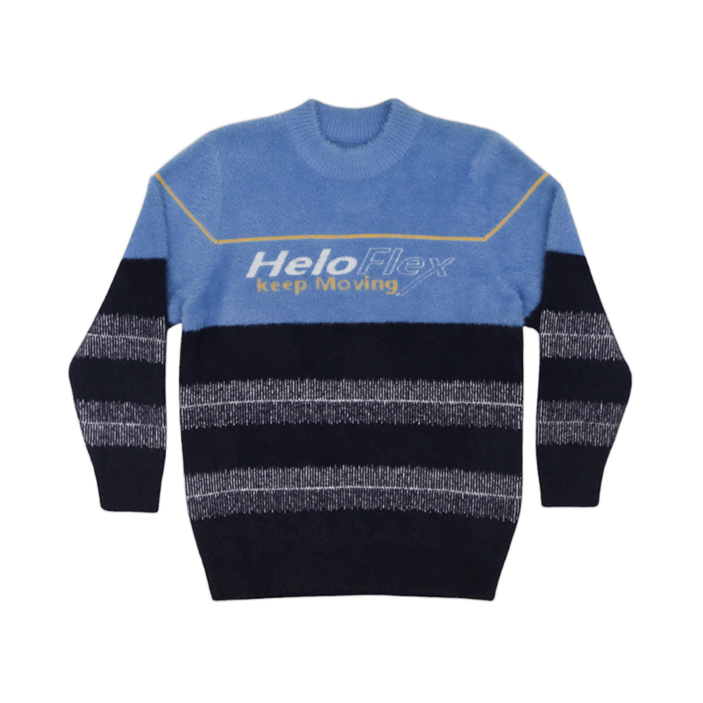 BOYS L/S ROUND NECK SWEATER MW-22 9-10 YEAR CHI TN-WH033 Default Title - MamasJan KidsWear